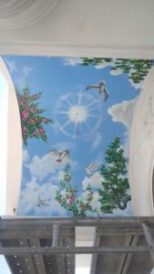 Vẽ tranh tường trần nhà đẹp nhất tại sài gòn