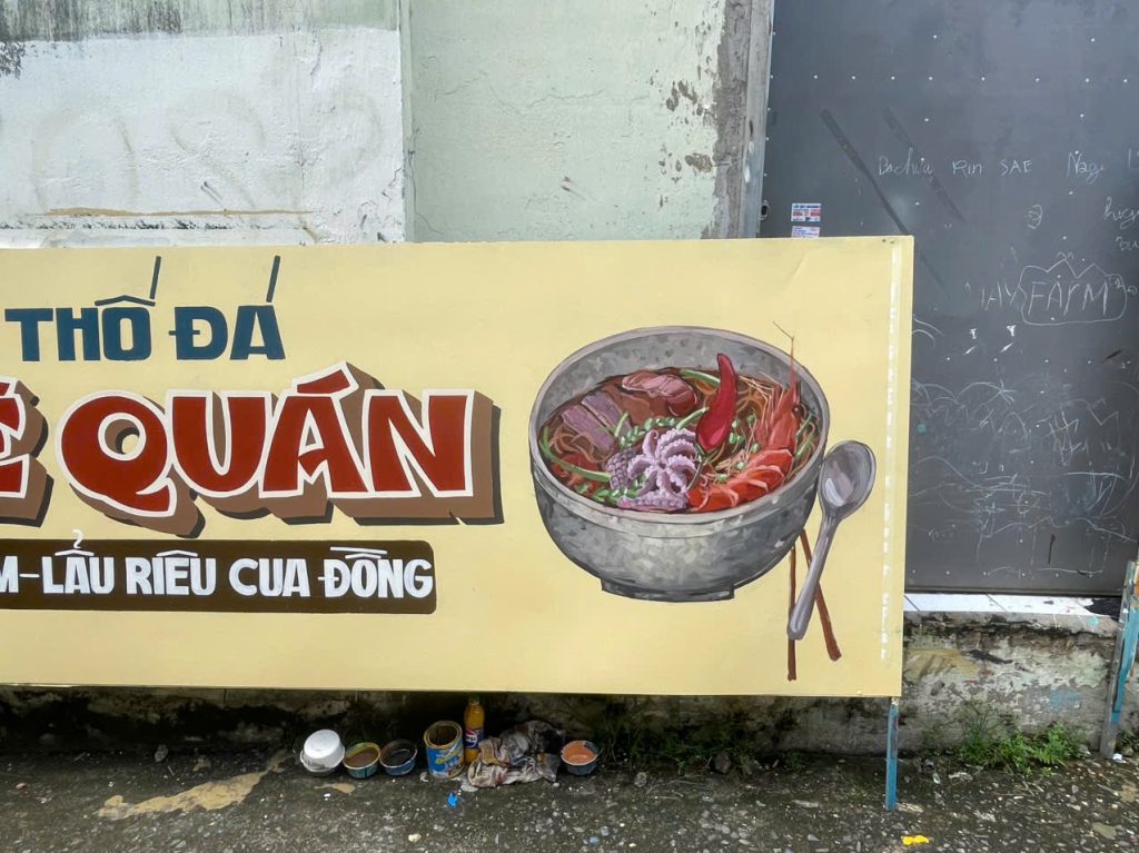 bảng hiệu cho tiệm ăn, quán ăn, 5 mẫu BẢNG HIỆU VẼ TAY bằng sơn dầu đẹp