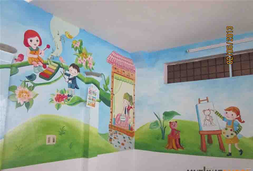 Vẽ tranh tường nghệ thuật TPHCM